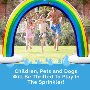 Outdoor Rainbow Sprinkler Super